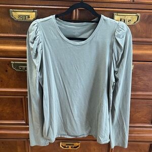 Summersalt Puff Shoulder Top - Sage Green